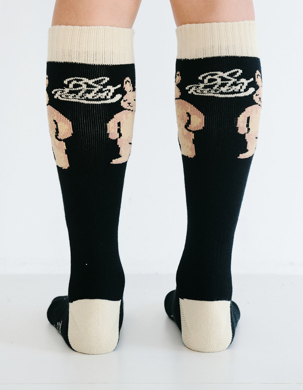 BIG BR SNOWBOARD SOCKS - BLACK