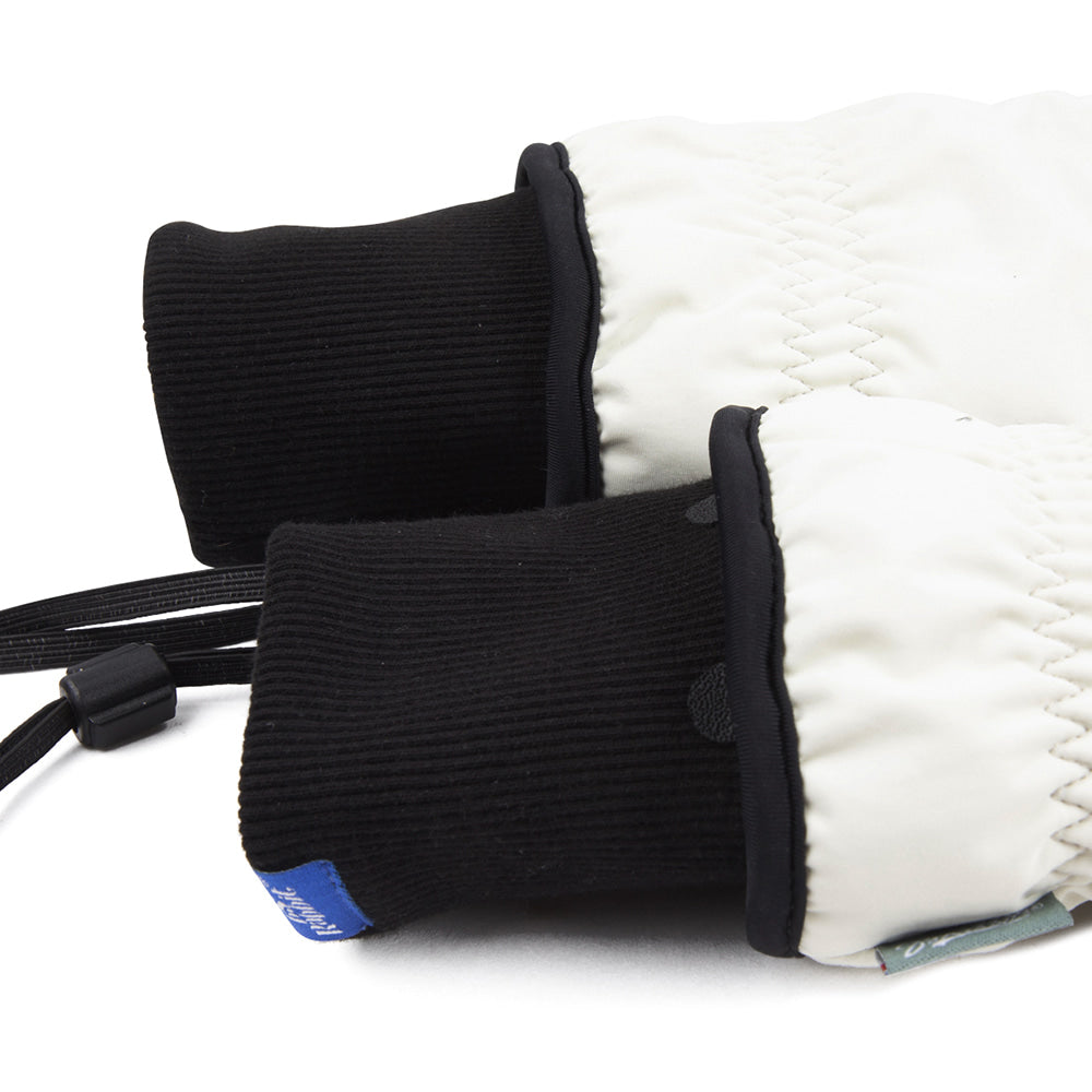 BSR ZIPPER SNOWBOARD MITTENS - CREAM BEIGE