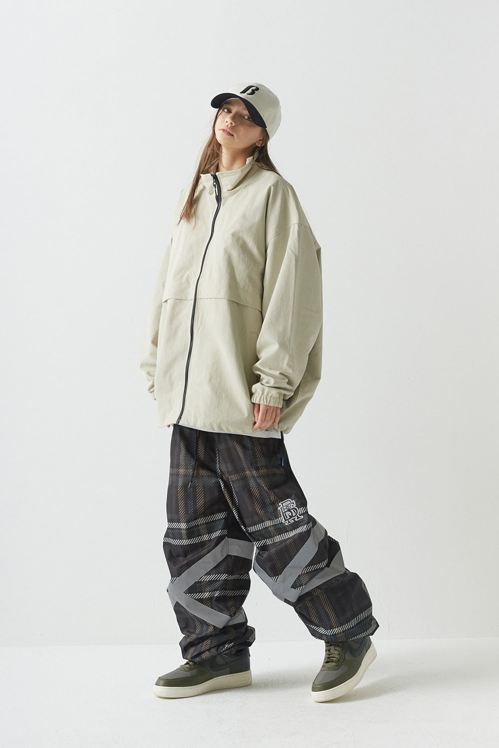 POT-X REFLECTIVE JOGGER - BLACK CHECK