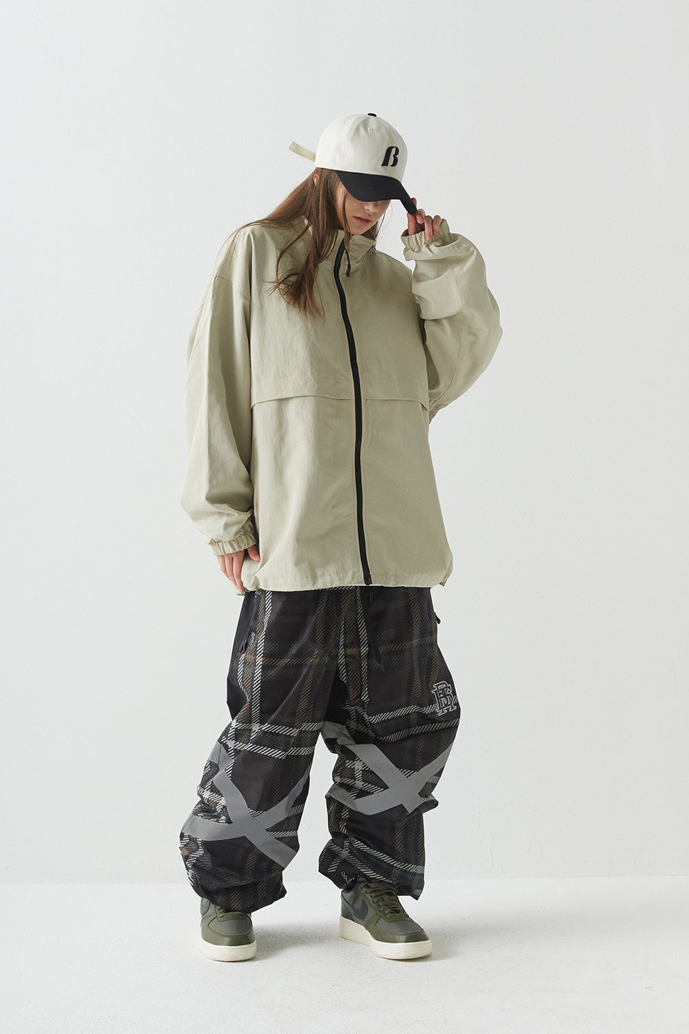 POT-X REFLECTIVE JOGGER - BLACK CHECK