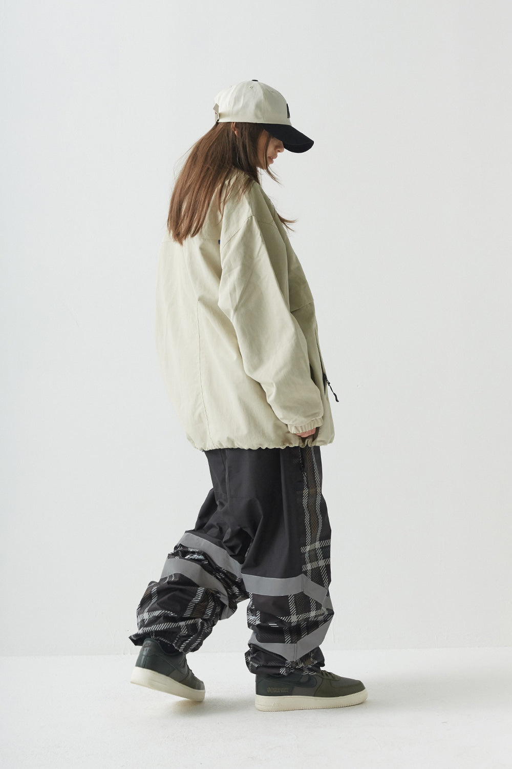 POT-X REFLECTIVE JOGGER - BLACK CHECK