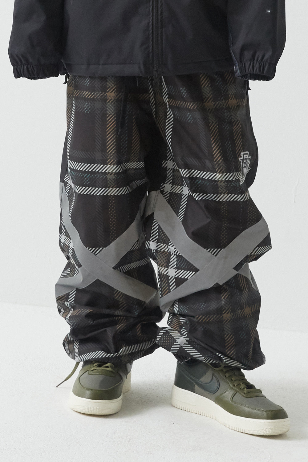 POT-X REFLECTIVE JOGGER - BLACK CHECK