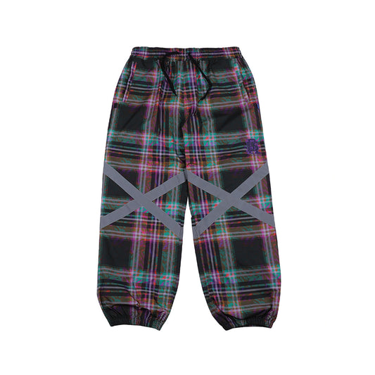 POT-X REFLECTIVE JOGGER - PURPLE CHECK