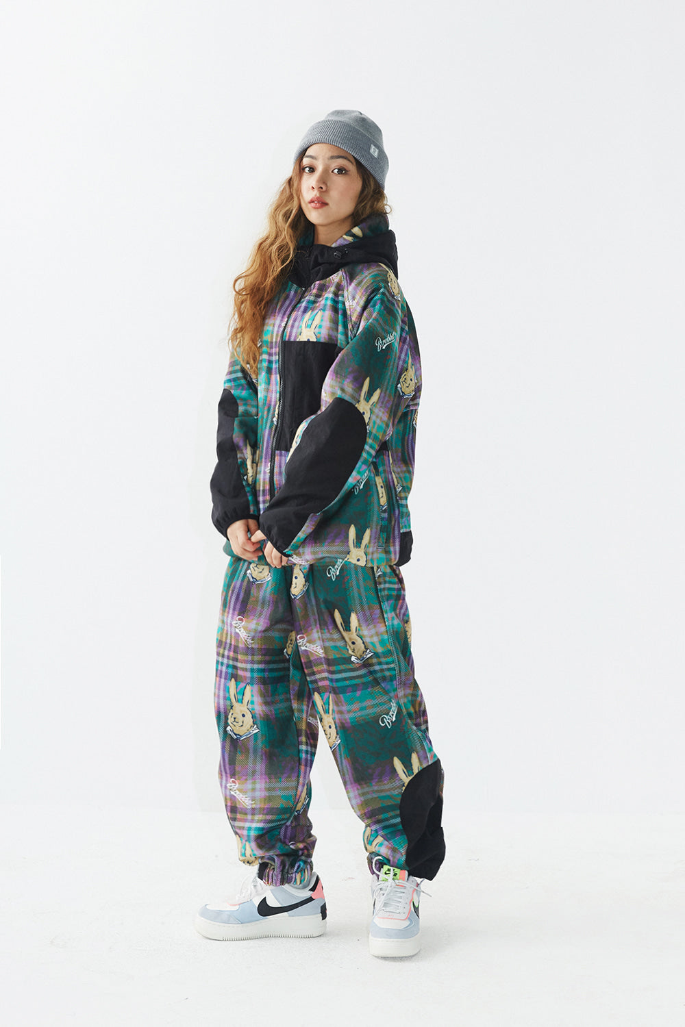 ROYAL FLEECE JOGGER BR - DARK CHECK