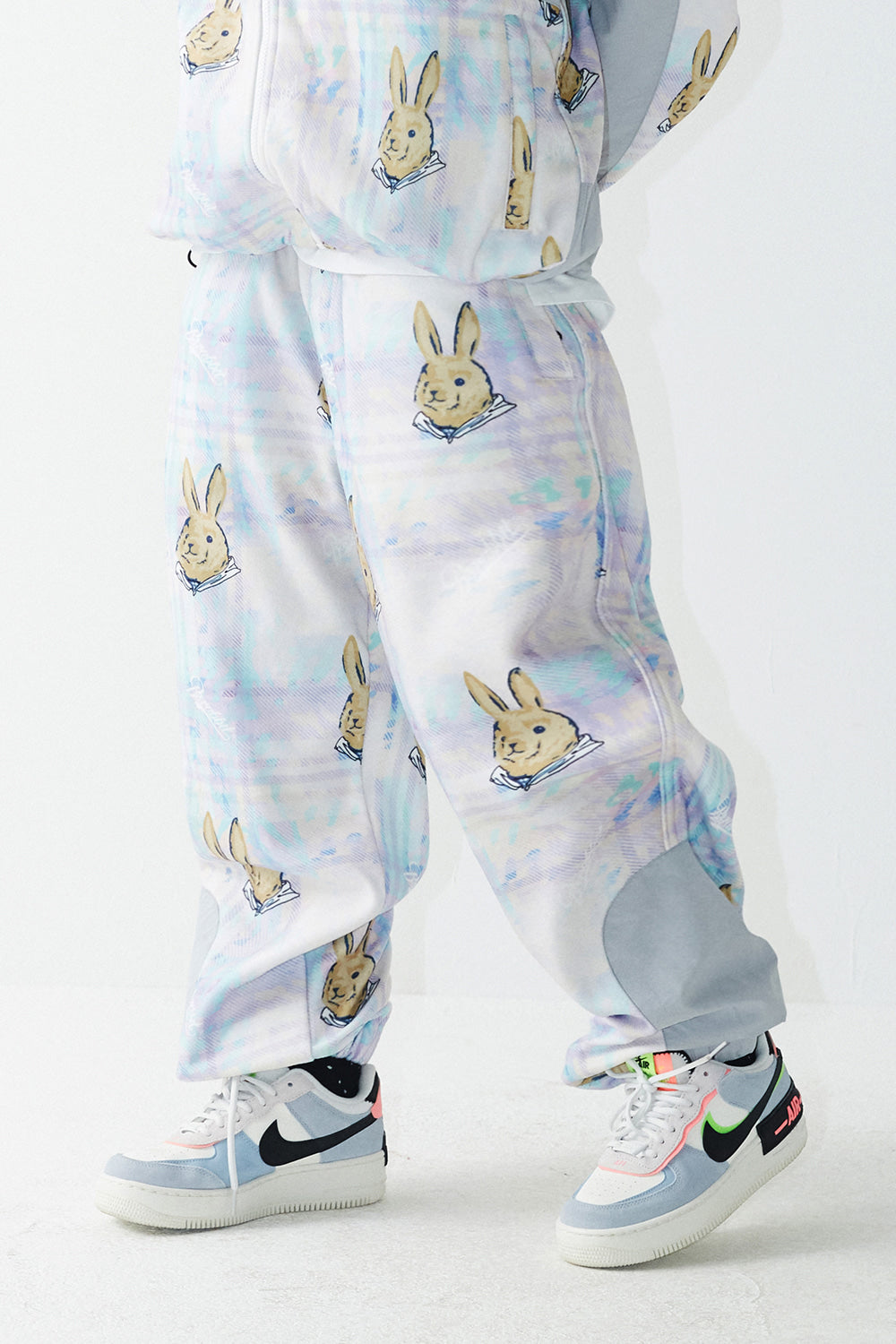 ROYAL FLEECE JOGGER BR - PASTEL CHECK