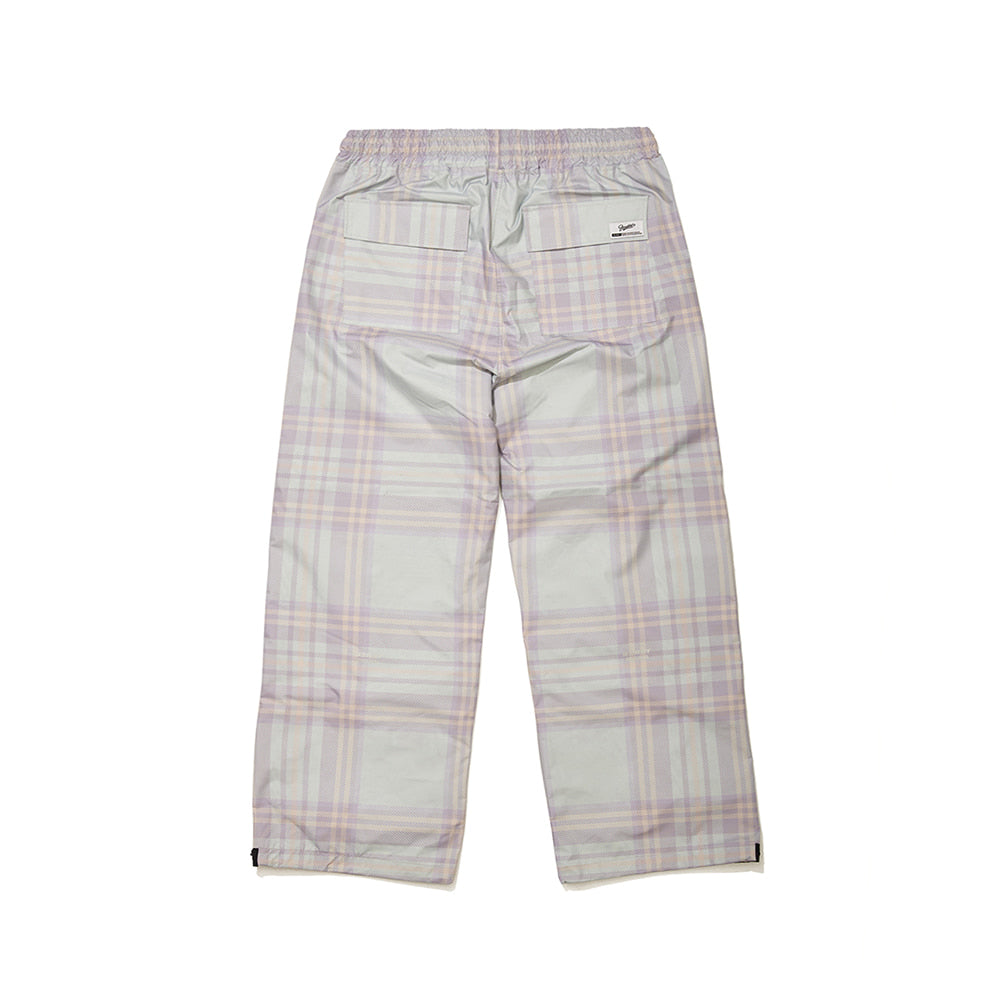 WD CLS TRACK PANTS - PASTEL CHECK