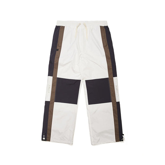 CROSS BOX TRACK PANTS - WHITE